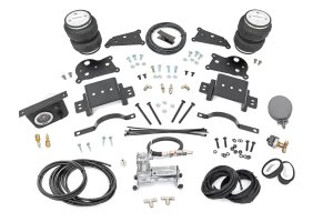 Ram 2500 Air Spring Kit w/compressor - Rear - Rough Country - '14-'25